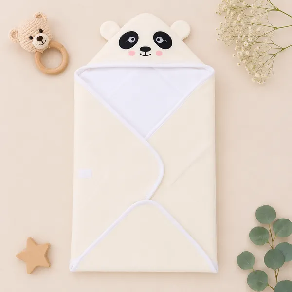 3_Layered_Hooded_Towel_with_Soft_Foam_Padding_-_Terry_Cotton_Fabric