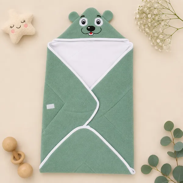 3_Layered_Hooded_Towel_with_Soft_Foam_Padding_-_Terry_Cotton_Fabric
