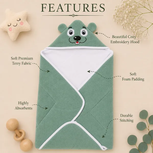 3_Layered_Hooded_Towel_with_Soft_Foam_Padding_-_Terry_Cotton_Fabric