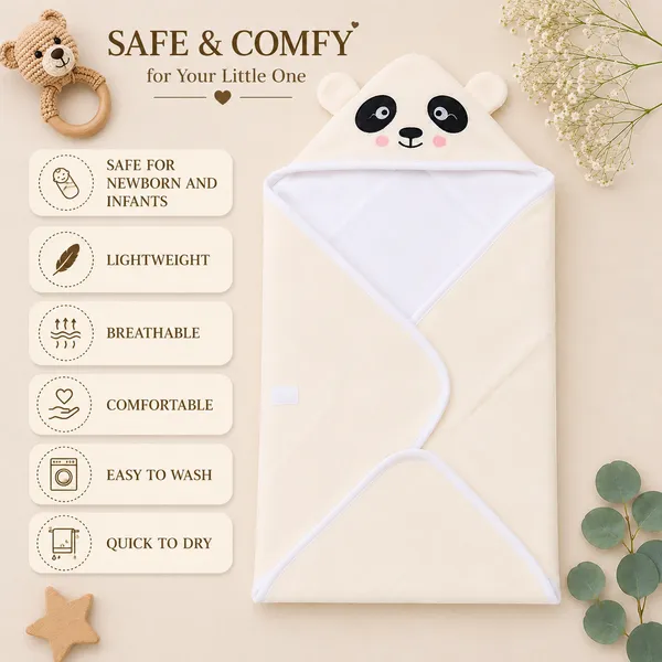 3_Layered_Hooded_Towel_with_Soft_Foam_Padding_-_Terry_Cotton_Fabric