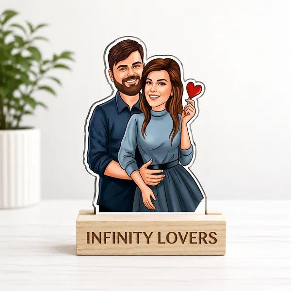 Couple_Infinity_Personalized_Caricature_Standee