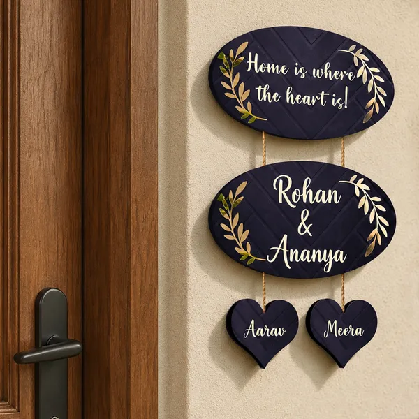Mdf_Wood_Oval_Shape_Personalized_Name_Plate