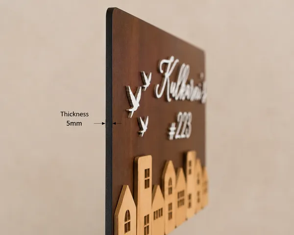 Wooden_Rectangular_Personalized_House_Name_Plate_Brown