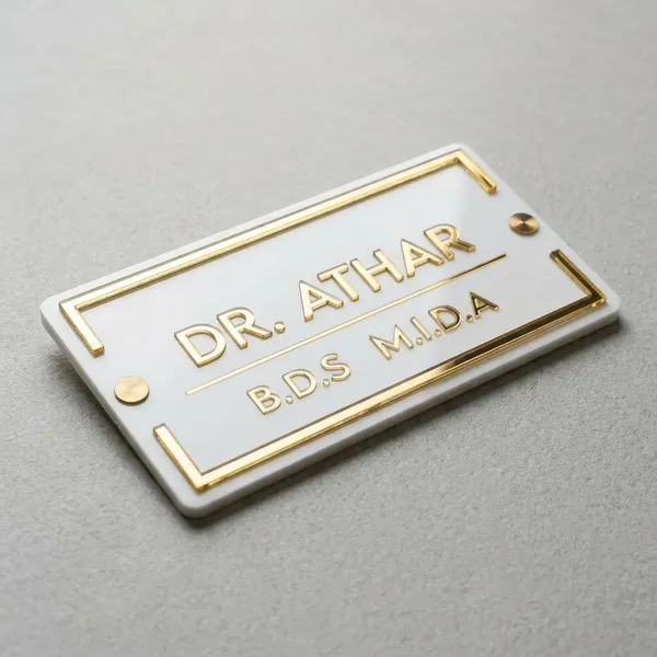 Acrylic_Floral_Basket_Personalized_Doctor_Name_Plate