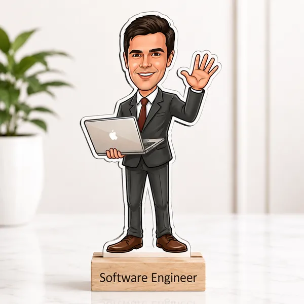 Software_Engineer_Custom_Caricature_Standee