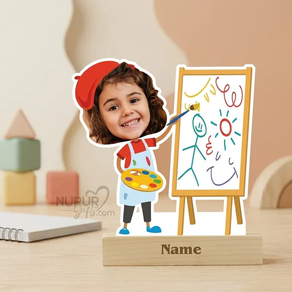 Kid_Artist_Personalized_Caricature_Standee