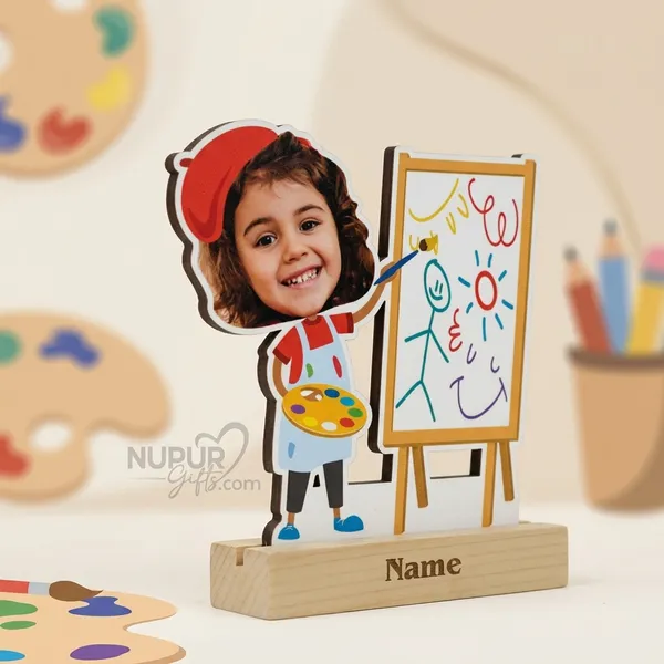 Kid_Artist_Personalized_Caricature_Standee