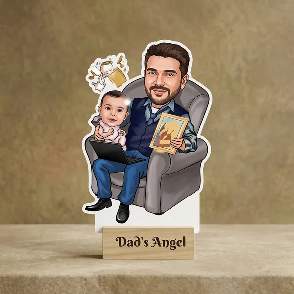 Dad_Angel_Custom_Fathers_Day_Caricature_Standee