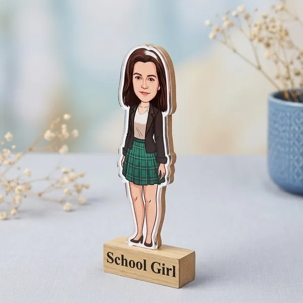 School_Girl_Custom_Caricature_Standee