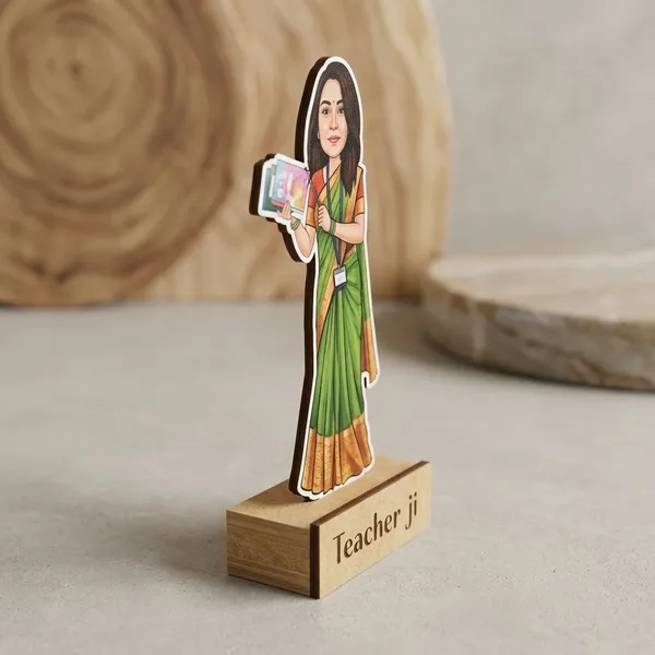 Teacher_Woman_Mentor_Caricature_Photo_Standee