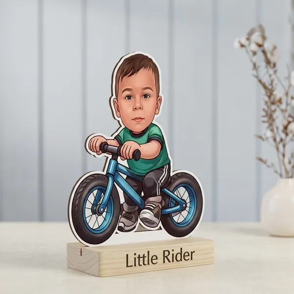 Little_Rider_Kids_Personalized_Caricature_Standee