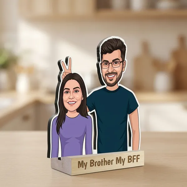Brother_Sister_Custom_Caricature_Standee