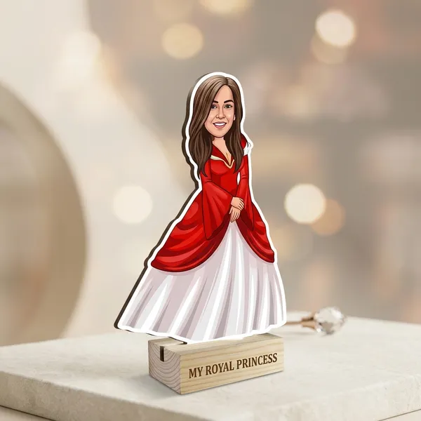 Queen_Royal_Princess_Custom_Caricature_Standee
