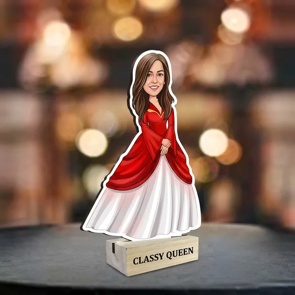 Queen_Royal_Princess_Custom_Caricature_Standee