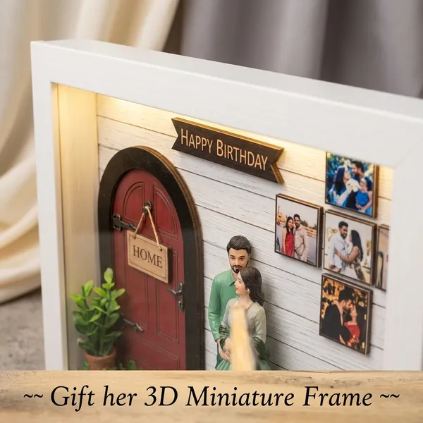 Birthday_Miniature_3D_LED_Box_Frame