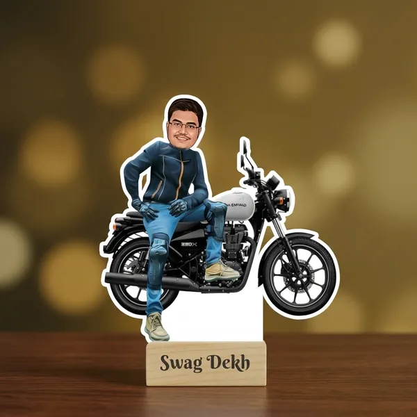 Biker_Swagger_Man_Custom_Caricature_Standee