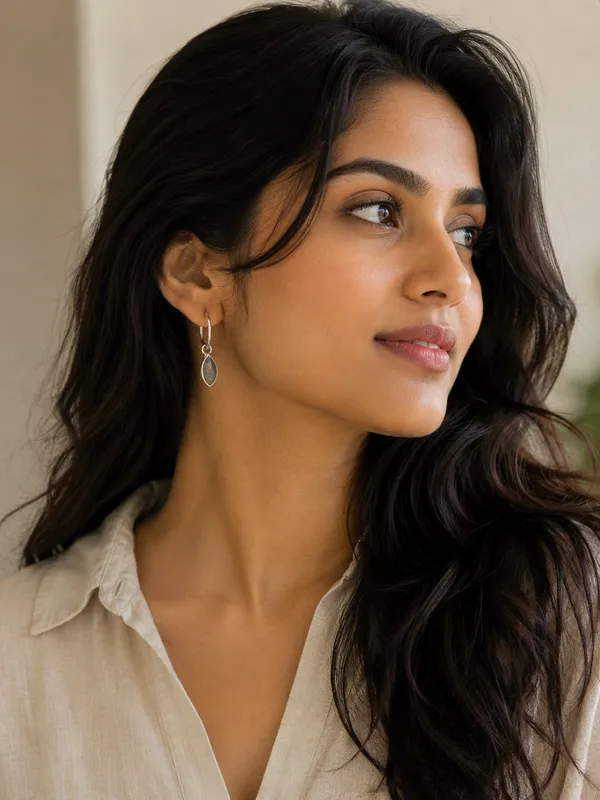 Luna_Labradorite_Marquise_Hoop_Earrings