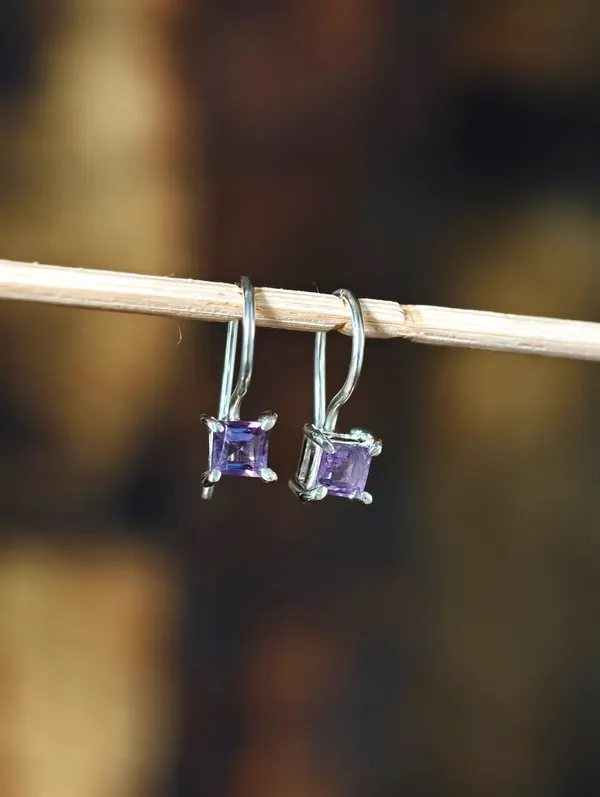 Amethyst_Square_Drop_Earrings