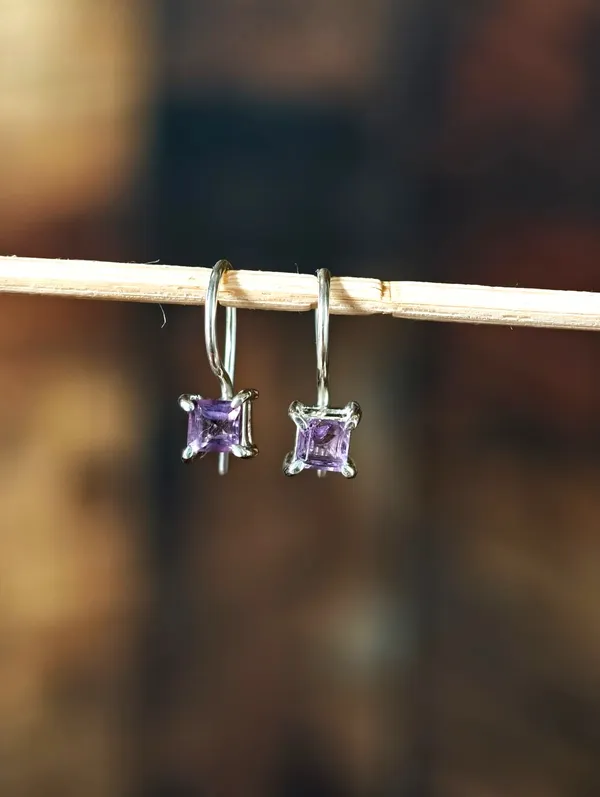 Amethyst_Square_Drop_Earrings