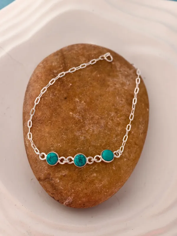 Amara_Tri_Stone_Turquoise_Bracelet