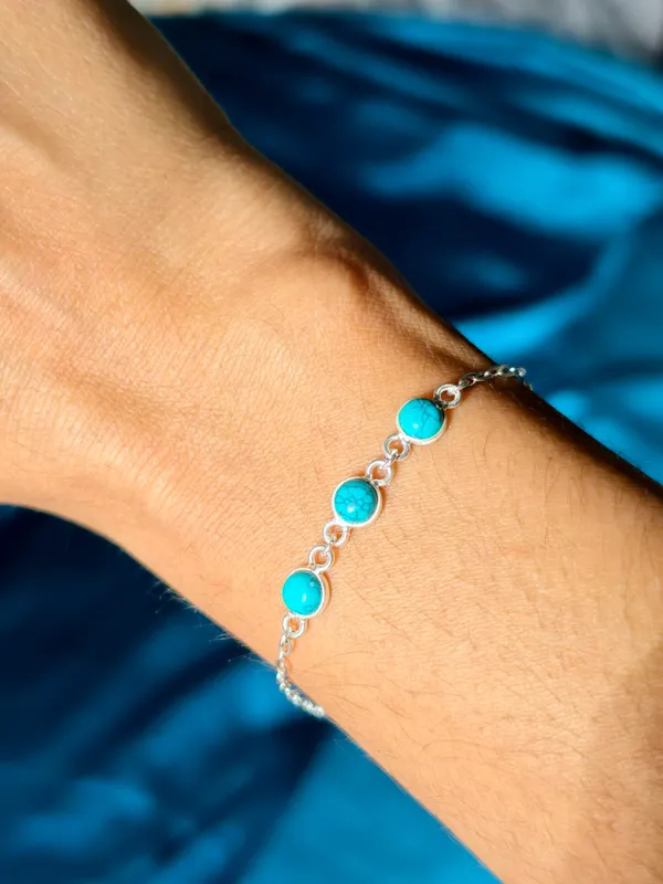 Amara_Tri_Stone_Turquoise_Bracelet