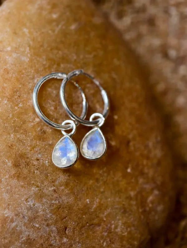 Aster_Rainbow_Moonstone_Teardrop_Hoop_Earrings