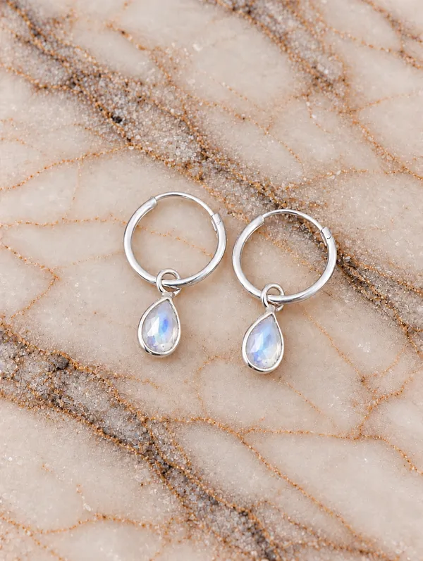 Aster_Rainbow_Moonstone_Teardrop_Hoop_Earrings