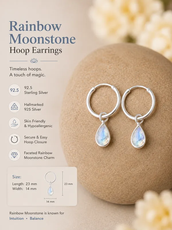 Aster_Rainbow_Moonstone_Teardrop_Hoop_Earrings