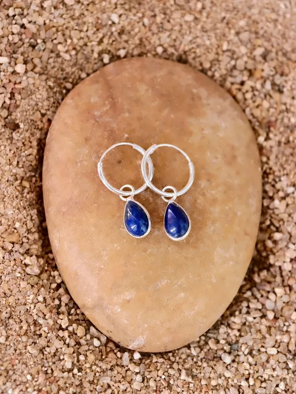 Nova_Lapis_Lazuli_Teardrop_Hoop_Earrings