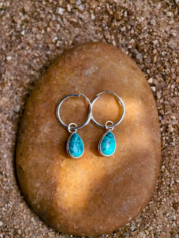 Turquoise_Charm_Hoop_Earrings