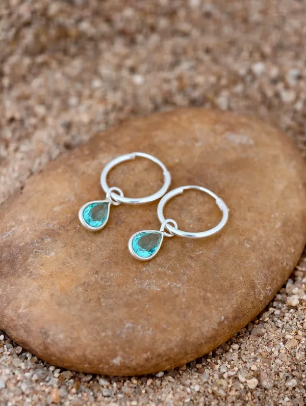 Blue_Topaz_Charm_Hoop_Earrings