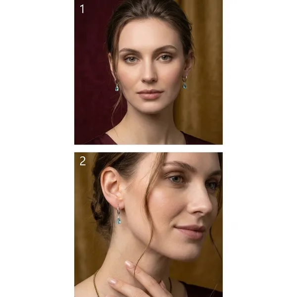 Blue_Topaz_Charm_Hoop_Earrings