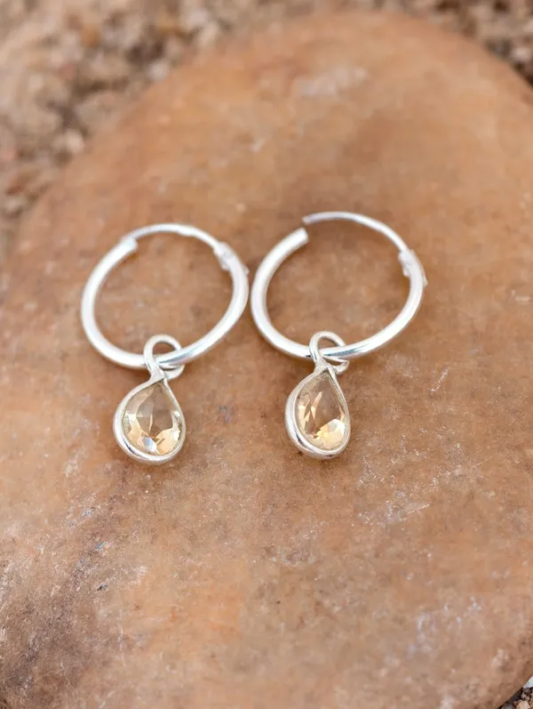Citrine_Charm_Hoop_Earrings