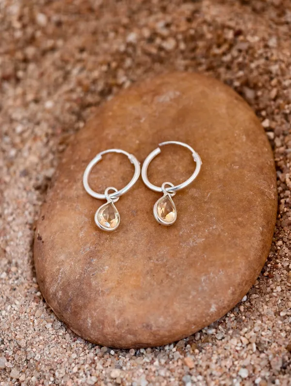 Citrine_Charm_Hoop_Earrings