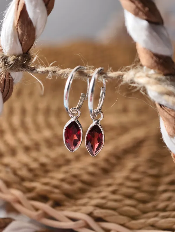 Luna_Garnet_Marquise_Hoop_Earrings