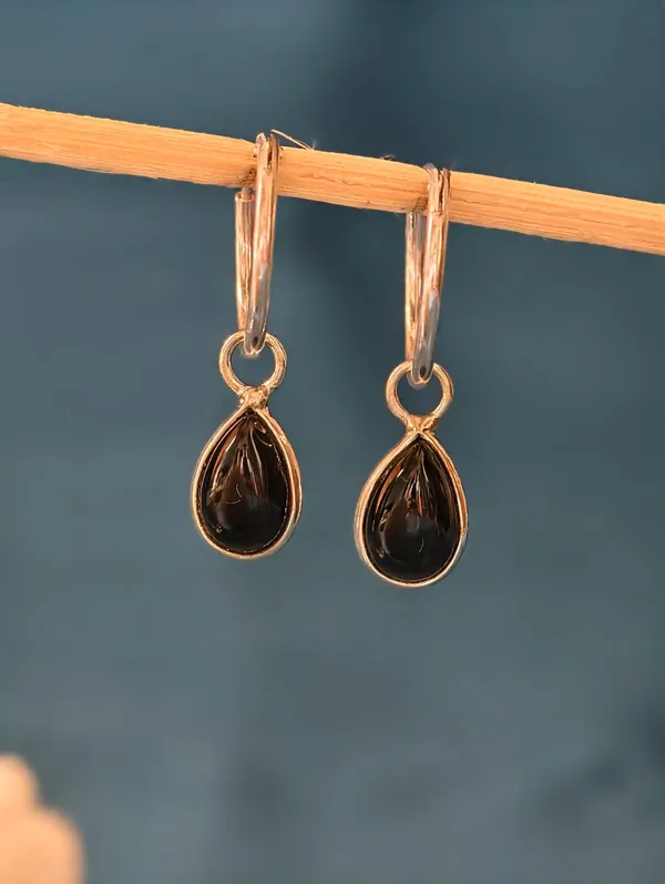 Nova_Black_Onyx_Teardrop_Hoop_Earrings
