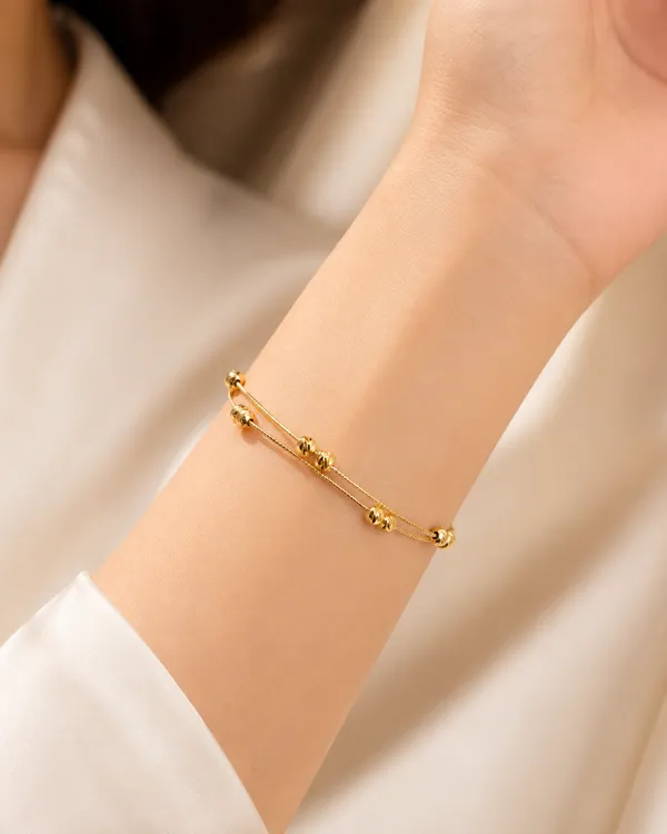 Kada_Style_Golden_Bracelet