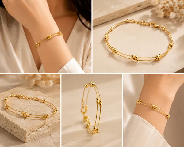 Kada_Style_Golden_Bracelet