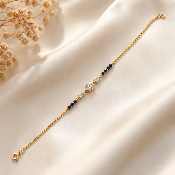 Mangalsutra_Bracelet_With_5_Stones