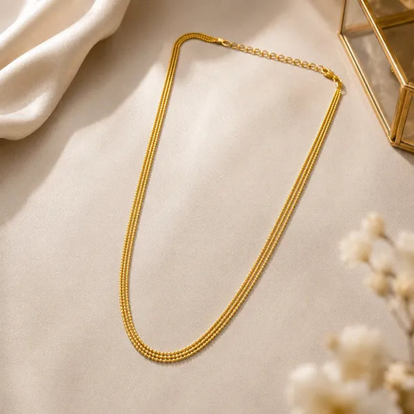 Chain_3_Layer_Ball_Gold_Tone