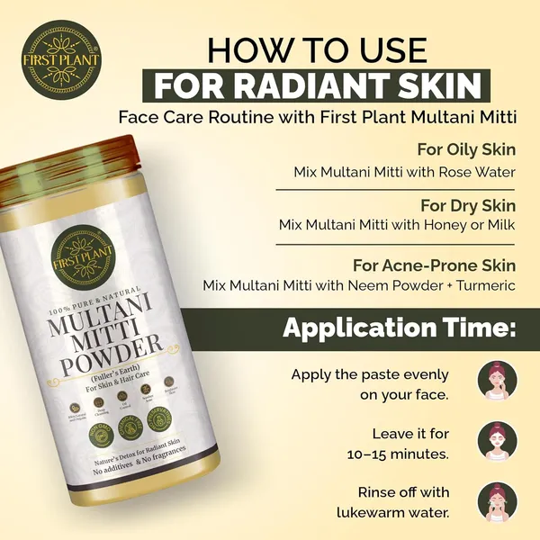 Multani_Mitti_Powder_For_Face_Pack_Glowing_Skin_100_Pure_Fuller_S_Earth_Clay_For_Acne_Tan_Removal_Oil_Control_Natural_Herbal_Face_Mask_250g(Pack_Of_2)