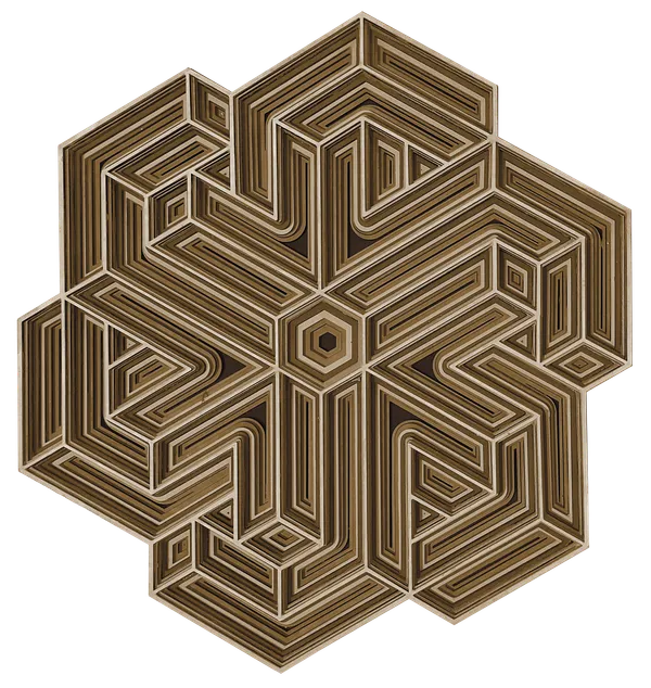 MC-139-3D_Wall_Art-Hexagon
