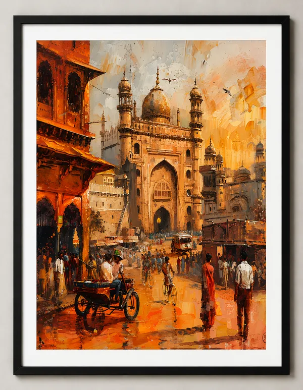 Printed_Lamination_Indian_Architecture_Heritage_Archway_Wall_Art_Print