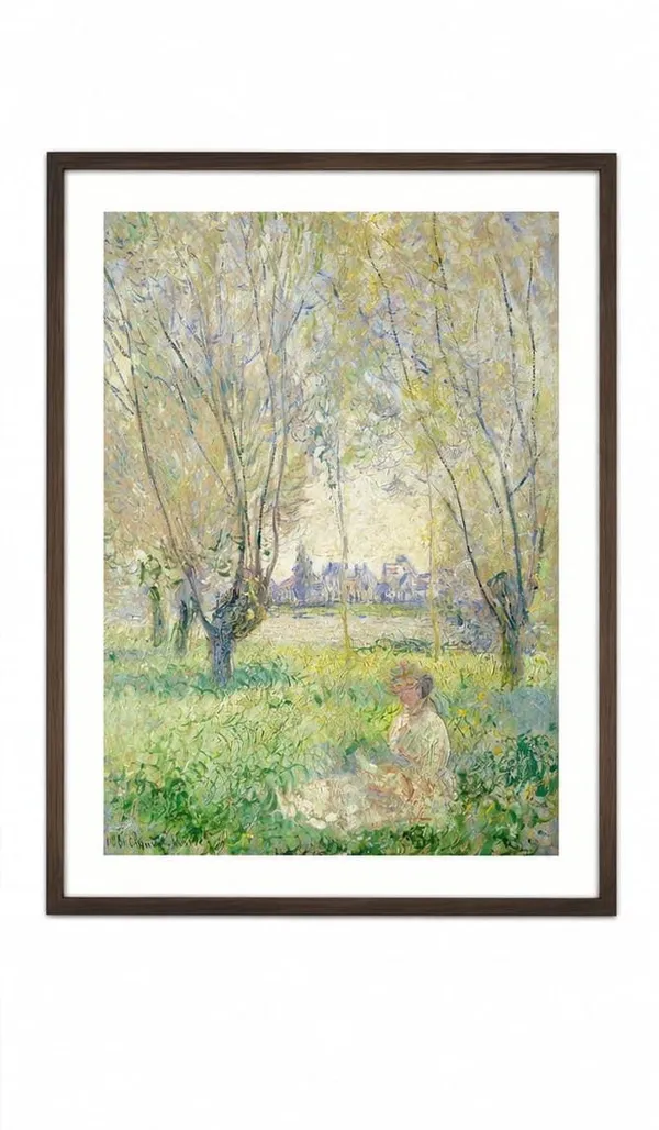 Women_in_Garden_Printed_Lamination_Frame