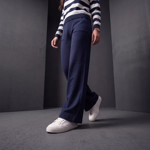 Navy_Blue_&_White_Striped_Knit_Polo_Top_&_Wide-Leg_Trousers_Set