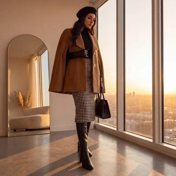 Brown_Wool_Cape_Coat_with_Gold_Starfish_Accent_Buttons