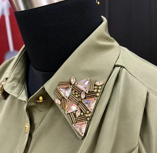 Embellished_Light_Green_Silk-Satin_Shirt