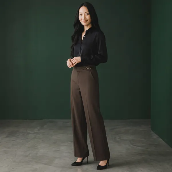 Womens_High_Waist_Wide_Leg_Caramel_Brown_Trousers