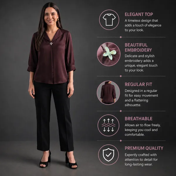 Elegant_Solid_Maroon_Top