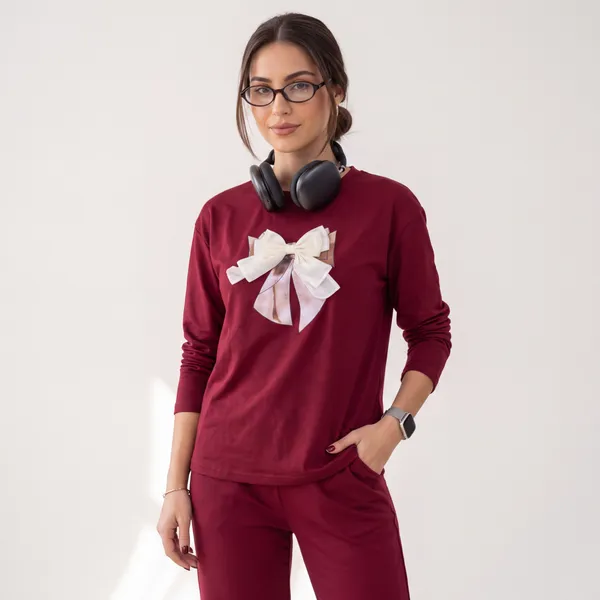 Maroon_Bow_Accent_Co-Ord_Lounge_Set